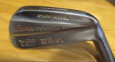Vintage 1959 Wilson Staff 1 Iron All Original Leather Grip Golf Club Excellent picture