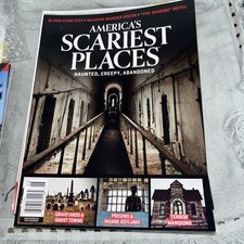 America's Scariest Places magazine  2018   HAUNTED -CREEPY -Abandoned Graveyards picture