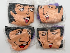Beatles NEW Complete Set of 4 Original 1966 Lux Soap Inflatable Blow-Up Dolls picture