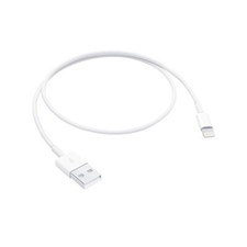 Apple iPhone compatible USB-A White Charging Cable (3FT, 1M) picture