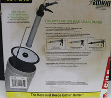 Albion Engineering 504-G15 Slip-on Follow Plate for 5 Gallon Pail (No Threading) picture