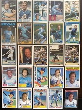 George Brett 175 Vintage Card Lot  No Duplicates  All Different Cards  picture