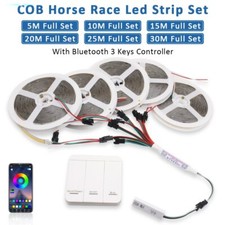 WS2811 COB Running Water Flowing LED Strip Light DC24V 20-30M Horse Race Chasing picture