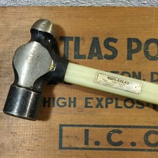 Vintage Nupla USA M-24 Fiberglass Ball Peen Hammer 24oz  picture