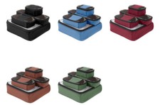 *Samantha Brown 4-Piece Slim Line Packing Cubes Set—Pick Your Color picture