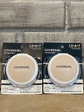 Covergirl Trublend Mineral Pressed Powder Translucent Light L 5 6 7 Shade 2 Pack picture