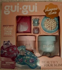 GUI GUI Shimmer Slime Deluxe Double Pack By Moose Toys NEW picture