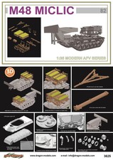 DRAGON/Cyber Hobby 3625  1/35 M48 MICLIC Armored Mine-Clearing Vehicle picture