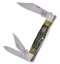 Hen & Rooster Int Whittler Pocket Knife Satin 1.4116 Steel Blades Bone Handle picture
