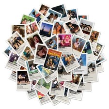 51pcs Creative TV Series Stickers - Decorate Your Laptop, Phone, Water Cup,etc picture