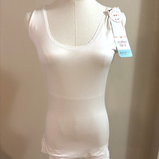 Assets by SPANX Tank Shaping Tank Shapewear Size 1X White Tummy Control NWT picture