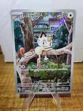 Pokémon Meowth 106/094 Me02: Phantasmal Flames IR Holo English 70HP picture