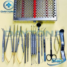 Micro Periodontal Oral Surgery Kit Surgical Instruments Dental Hu Friedy Knife picture
