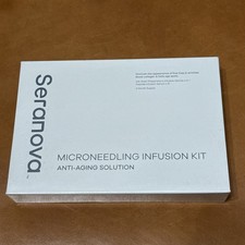 NEW Seranova Microneedling Infusion Kit Anti-Aging 3 Month Supply Sealed 08/2028 picture