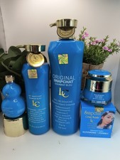 4pc. Lait snapchat Diamant blue Body lotion, serum, soap & Face Cream Set.👌 picture
