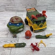 Vintage 1995 TMNT Mini Mutant Party Wagon Playset Teenage Mutant Turtles 90’s picture