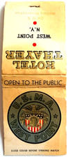1970s Hotel Thayer West Point NY Full Matchbook Military Academy  Advertising picture
