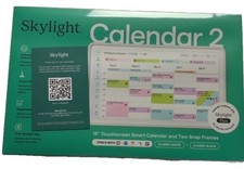 Skylight Calendar 2 15 inch Touchscreen Digital Display White and Black Frames picture