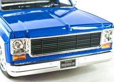 Custom Grille for 1:18 Maisto 1974 Chevrolet C10 Cheyenne ⬜ Silver ⬛ Black 🟫 picture
