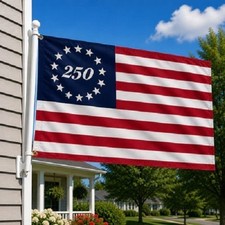 250 America Flag 3X5 Ft USA 250Th Anniversary BETSY ROSS Design,1776-2026 100D picture