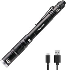 Okcomuy Inspector Rechargeable Pocket Size Pen with Mini LED Waterproof picture