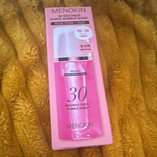 MENOKIN 30 Seconds Quick Bubble Mask Rose NAD Revitalizing 50mL Exp 2029 picture