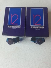 2 Vintage Jean Couturier 12 Pour Homme EDT 4ml Mini Perfume France w Boxes picture