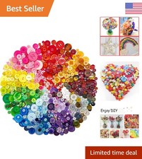 Durable Assorted Resin Buttons - 500-700 PCS for Sewing & Crafting Fun picture