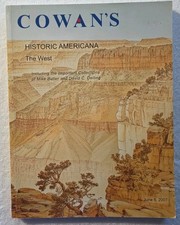 Cowan's Historic Americana: The West Auction Catalog.  Custer, Indian Wars. VG  picture