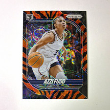 2025-26 Prizm Basketball #122 Azzi Fudd UConn Huskies Tiger Stripe SSP picture