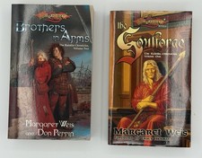 Dragonlance Raistlin Chronicles 2-Book Set Soulforge Brothers War Weis Tracy picture