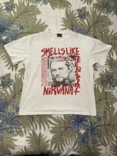 Vintage Nirvana Brockum Shirt Smells Like Teen Spirit Size M picture