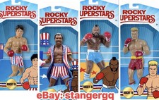 WWF LJN - WWE LJN MATTEL - ROCKY SUPERSTARS LJN STYLE FIGURE SET of 4 *PREORDER picture