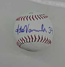 Fernando Valenzuela Signed #34 Rawlings Baseball Collector Conversation Piece picture