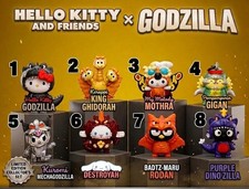 McDonald's Happy Meal Sanrio- Hello Kitty x Godzilla Figure picture