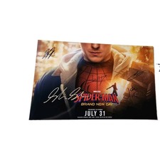 SPIDER-MAN BRAND NEW DAY CAST Signed Photo 11x17