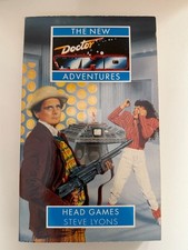 Doctor Who: Head Games - Steve Lyons - Virgin VNA #43 7th Doctor Benny Mel OOP picture