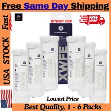 1-6 Pack GE XWFE Replacment Refrigerator Water Filter Without Chip, New in box picture