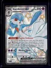 Gardevoir ex 217/091 Shiny Ultra Rare Paldean Fates Pokemon Holo Near Mint picture