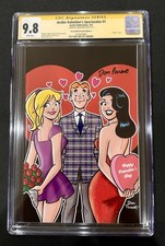 Archies Valentine's Spectacular #1 2022 Dan Parent Signed Virgin A SS CGC 9.8 picture