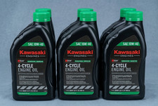 Kawasaki 6PK Genuine OEM SAE 10W-40 Engine Oil Quart 4-Cycle K-Tech 99969-6296 picture