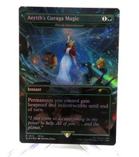 Aerith's Curaga Magic Heroic Intervention FOIL FINAL FANTASY Secret Lair MTG picture