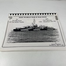 USS Stockham DD683 WWII Pacific Destroyer Memoir Robert Nerdrum picture