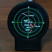 USB-C ADS-B Live Flight Tracker Radar Display Aviation Desk Gadget 3D Case picture