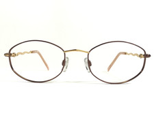 Sophia Loren Eyeglasses Frames M98 ZYLOWARE 038 Black Gold Wire Rim 51-20-140 picture