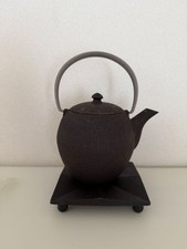 Ken Okuyama Design MAYU SS Teapot Nambu Tekki Authentic Collectible Rare picture