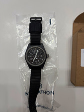 Marathon General Purpose Mechanical Military Watch Black Dial 34mm Nylon Strap picture