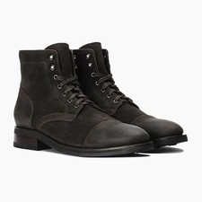 Thursday Boot Co. Captain Dark Olive Suede NEW with box picture