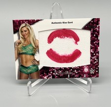 2016 Topps WWE Charlotte Flair Authentic Kiss Card /99 The Queen picture