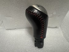 08-13 C6 Corvette OEM Manual Leather Shift Knob with Red Stitching 24252625 Rare picture